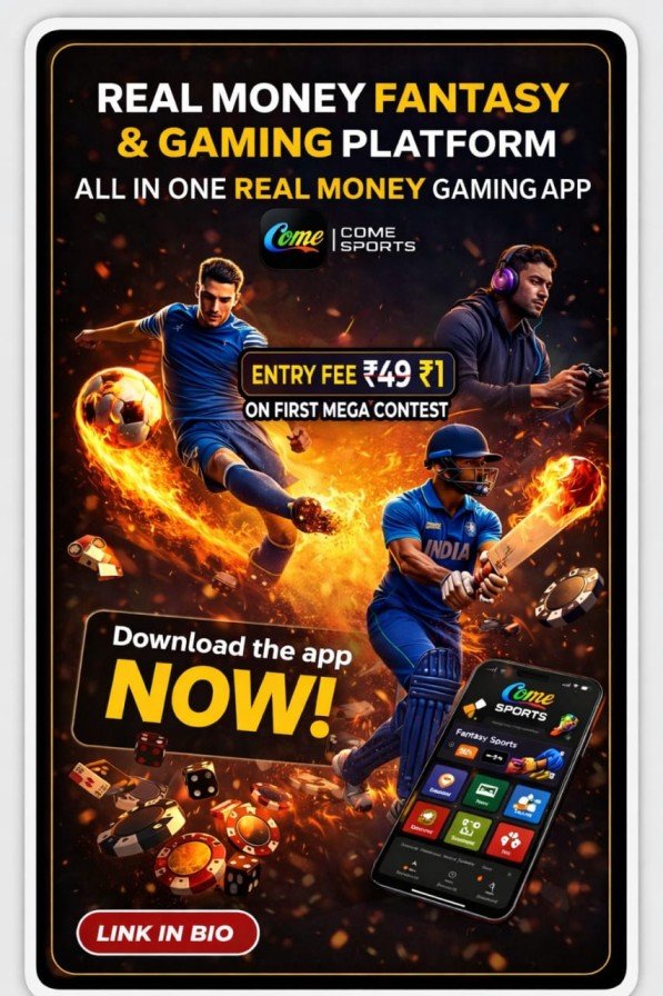 COME DREAM11 Fantasy Sports Logo